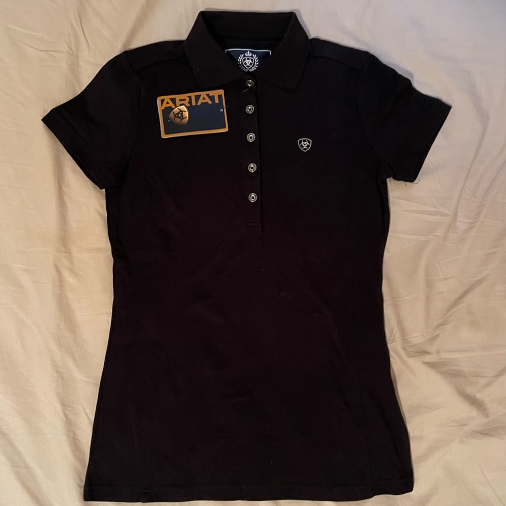 Ariat Black Polo